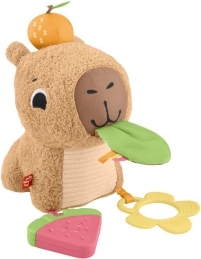 Fisher-Price plyšová hračka kapybara s příslušenstvím