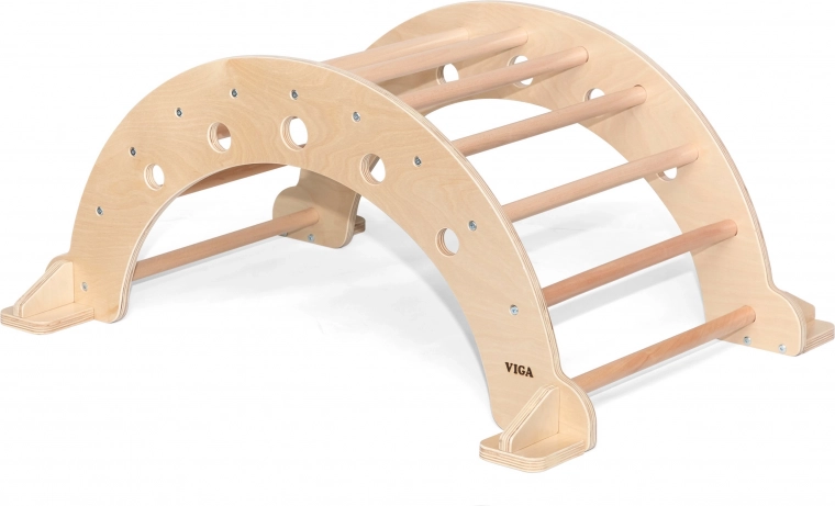 Dřevěný montessori houpačkový oblouk VIGA