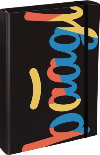 Desky na školní sešity formátu A4 Jumbo s motivem Logo Mix