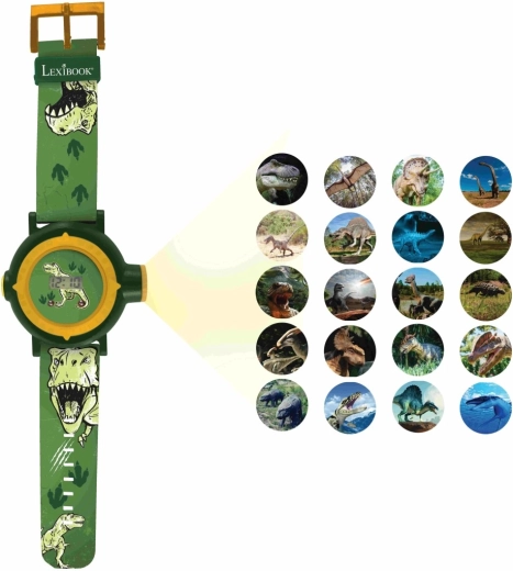 20 promítaných obrázků dinosaurů