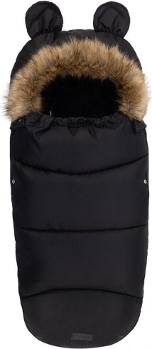 Zimní fusak MoMi Cozy – černý