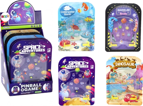 Kapesní Pinball Flipper Kosmos Dinozaury Ocean
