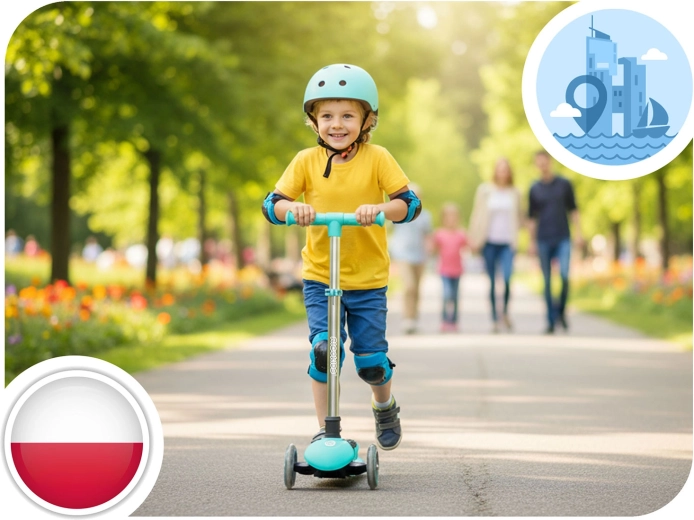 Stabilní tříkolová konstrukce s balančním řízením
