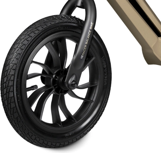 12" nafukovací pneumatiky pro stabilní jízdu