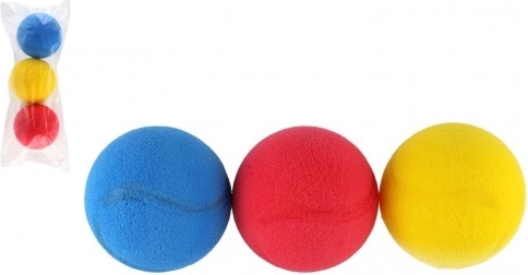 Pěnové míčky na soft tenis 7 cm 3 ks