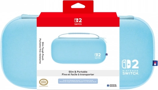 Pouzdro HORI Slim Tough pro Nintendo Switch 2, světle modré