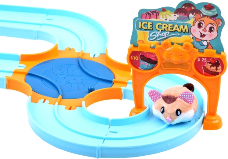 Zmrzlinová dráha s výhybkou