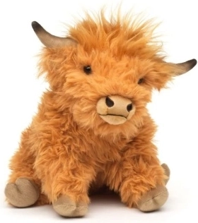 Plyšová kravička (Highland) eco-friendly 20 cm - 1 kus