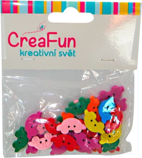 Dřevěné korálky ve tvaru autíčka pro kreativní tvoření dětí