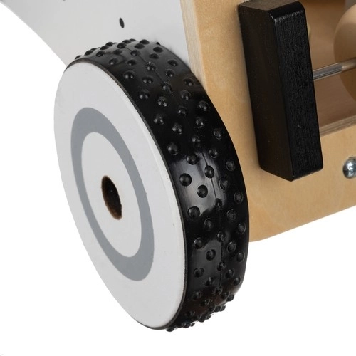 Stabilní jízda s gumovými koly