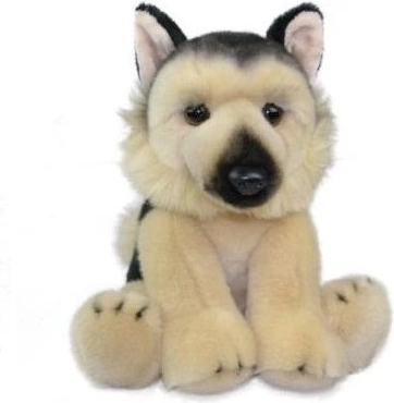 SmilyPlay Fluffy Fam plyšový německý ovčák 30 cm