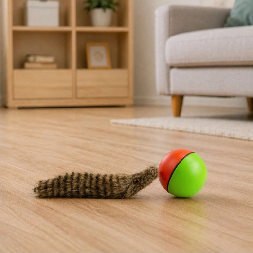 Měkký plyšový ocásek