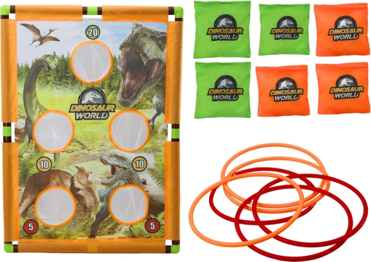 Pestrobarevný terč s bodováním