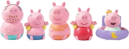 5 postaviček Peppa Pig v jednom balení