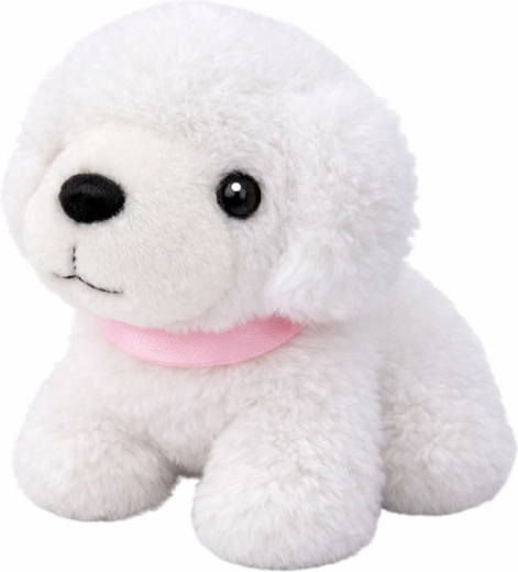 Roztomilý plyšový pejsek pro mazlení i trénink péče