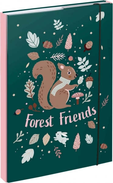 Desky na školní sešity A4 s motivem veverky BAAGL