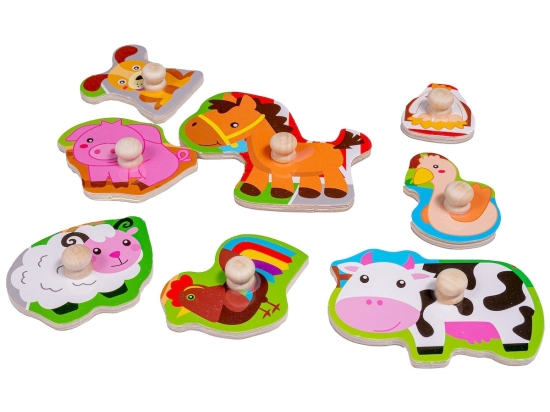 Snadné uchopení díky dřevěným úchytům