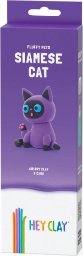 Masa plastyczna Hey Clay figurka Kočka siamská