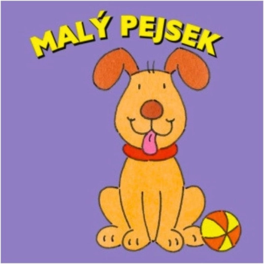 Leporelo Malý pejsek – interaktivní knížka s posuvnými obrázky