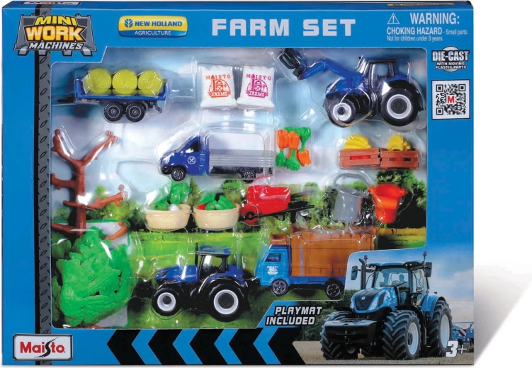 Maisto Mega farmářský set New Holland