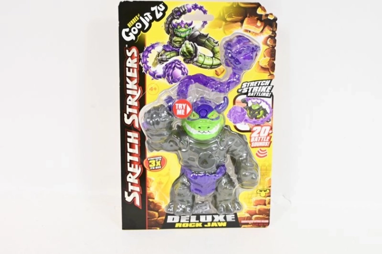 Heroes of Goo Jit Zu Rock Jaw stretch strikers deluxe figurka se zvuky
