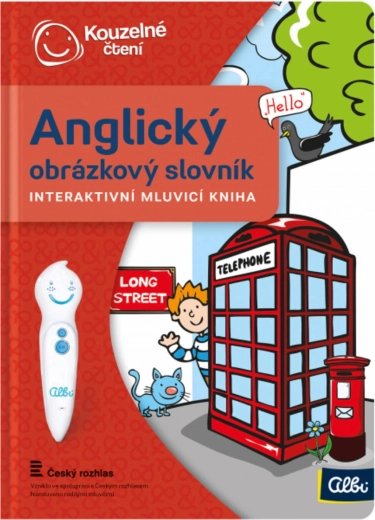 ALBI Kouzelné čtení anglický obrázkový slovník