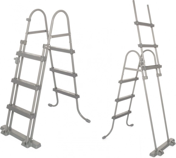 Bezpečný vstup s výklopným žebříkem