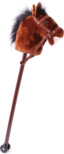 Dřevěná hůl s kolečky