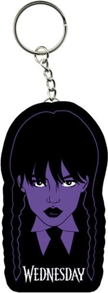 Klíčenka Wednesday – barevná hlava