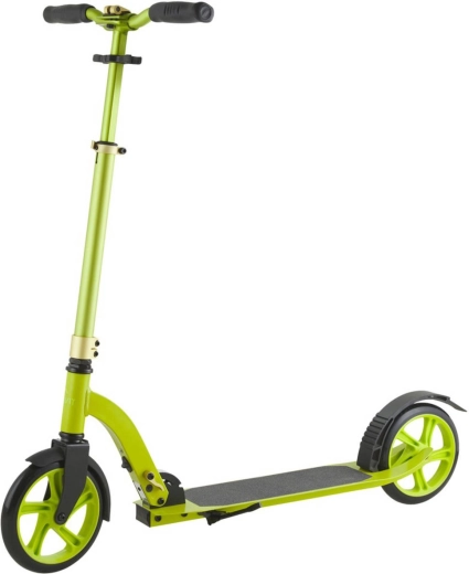 Crivit skládací koloběžka big wheel 8" limetková