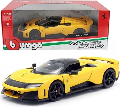 BBU Ferrari F80 R_P žluté giallo modena 1:24 sběratelský model auta