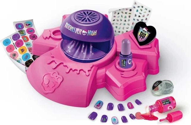 Monster High dekorace: samolepky, laky a doplňky