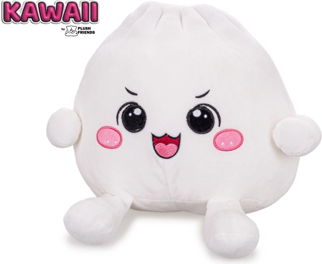 Plush Friends kawaii plyšový bao knedlíček jásající 25 cm - 1 kus