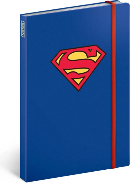 Zápisník Superman symbol s pevnou vazbou