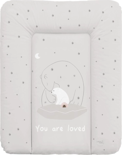 Ceba Baby měkká přebalovací podložka Basic Polar Bears 50 × 70 cm