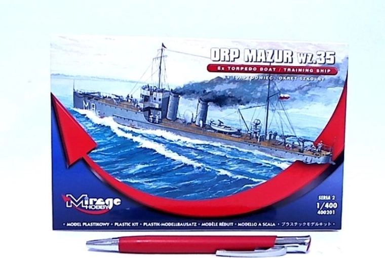 Stavebnice lodi ORP Mazur (školní) Mirage