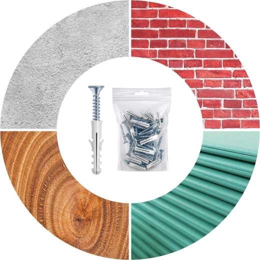 Snadná montáž na různé povrchy