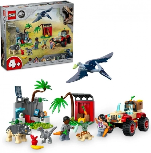 LEGO® Jurassic World 76963 Záchranářské středisko pro dinosauří mláďata