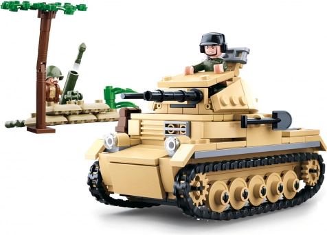 Stavebnice Sluban WWII Německý Tank Panzer II