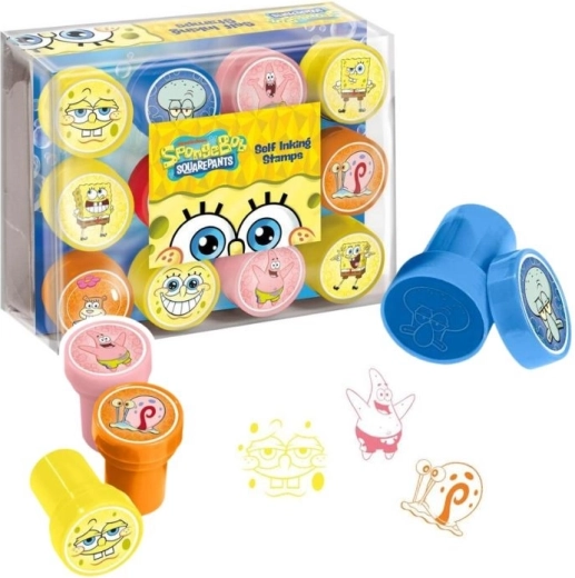 Spongebob razítka 12 ks