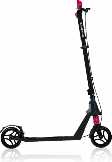 Nastavitelná řídítka a ruční brzda