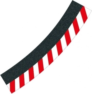 vnější krajnice pro klopenou zatáčku 3/30° pro autodráhy CARRERA EVOLUTION, DIGITAL 132 a DIGITAL 124