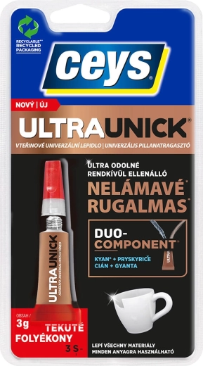 Vteřinové lepidlo ULTRAUNICK 3 g