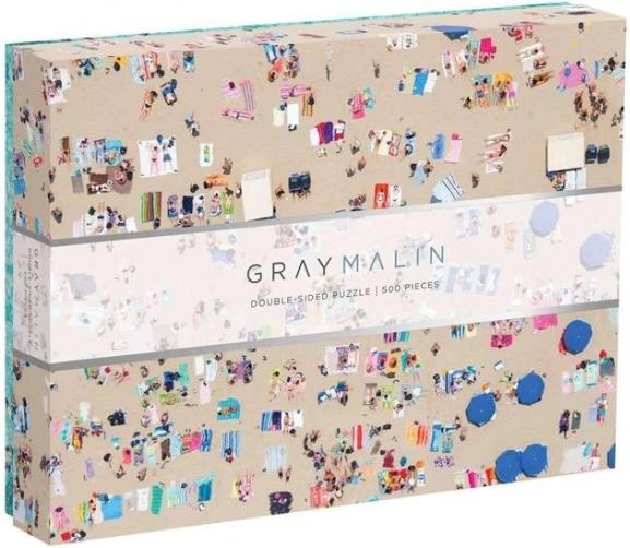 oboustranné puzzle gray malin pláž 500 dílků