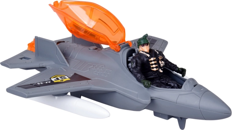 Stíhačka s otevíracím kokpitem