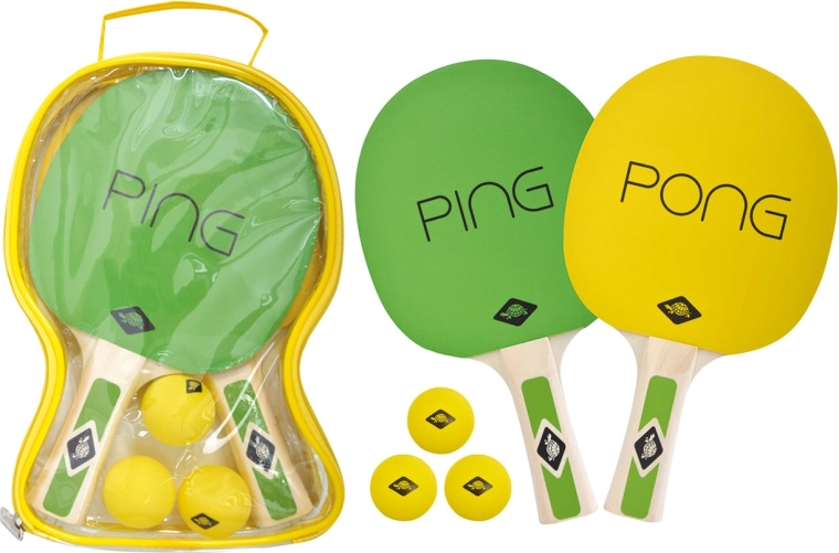 Schildkröt sada na stolní tenis Ping Pong s pouzdrem