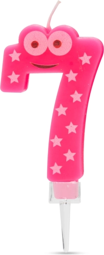 Dortová svíčka číslo 7