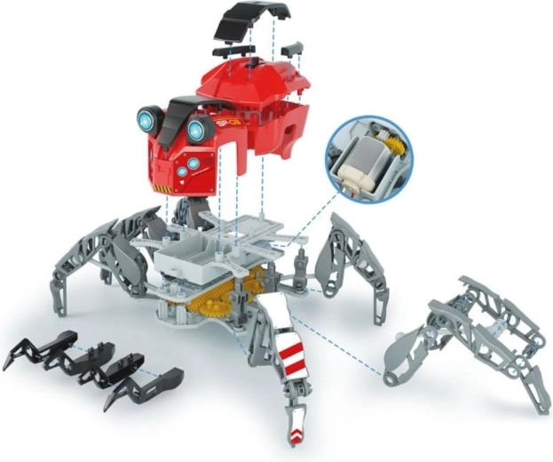 Sestavte robota z více než 100 dílků