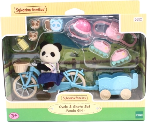 Sylvanian Families cyklistický výlet pandy Rosaliny