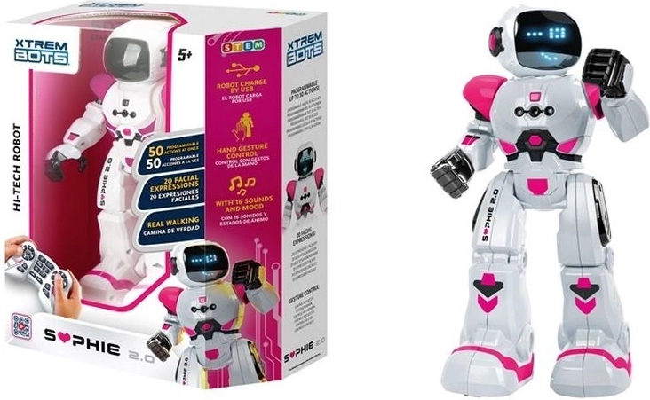 Xtrem Bots Sophie 2.0 interaktivní vzdělávací robot pro děti
